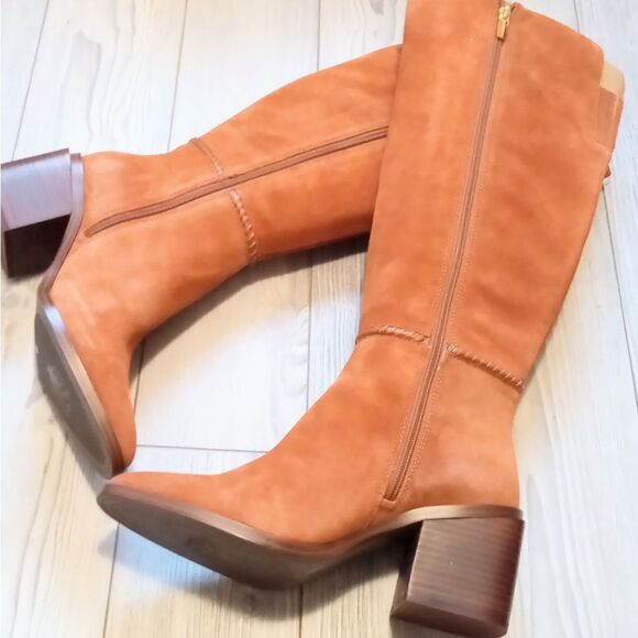 (T-4125)  Vince Camuto Women's KALEECA Knee High Boot, Warm Caramel, Sz 9 - Picture 3 of 14